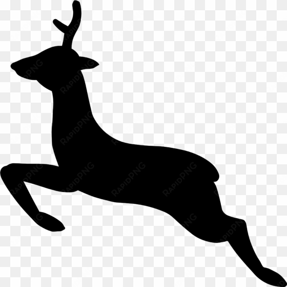 free deer head silhouette clip art at getdrawings - custom jumping deer silhouette shower curtain