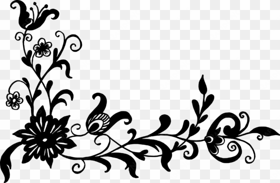 free download - corner floral design png