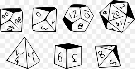 free download dnd dice clipart dungeons & dragons dice - rpg dice png