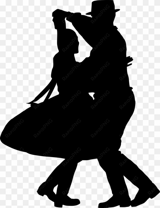 free download - square dancer silhouette png