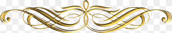free download transparent decorative lines clipart - decorative gold line png