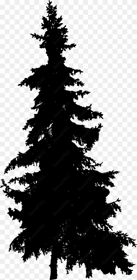 free download - tree silhouette pine tree png