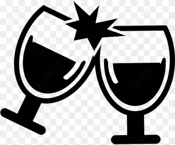 Free Download Wine Glass Cheers Icon Clipart Wine Glass - Wine Glass Cheers Icon transparent png image