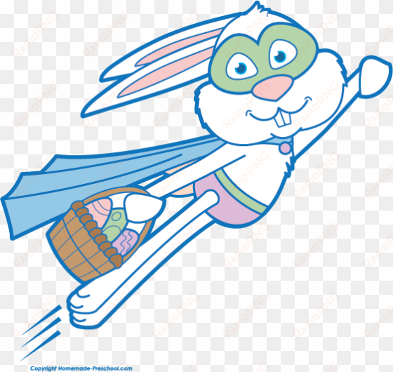 free easter bunny clipart - funny easter bunny clipart