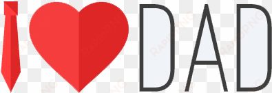 free fathers day png - heart