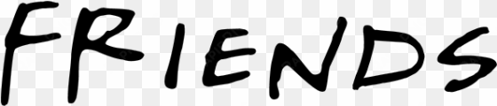 free fonts from famous tv shows including titles, logos, - friends icon transparent background