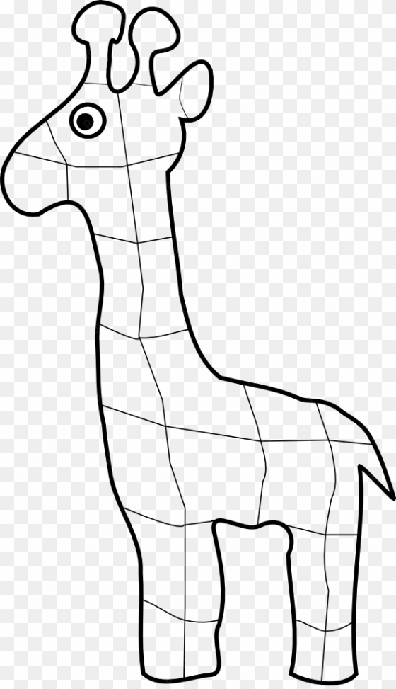 free giraffe pattern sewing - giraffe