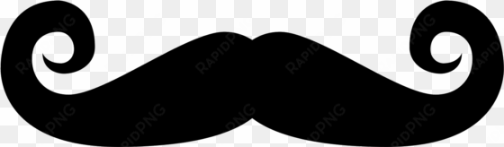free handlebar mustache png - handlebar mustache clipart