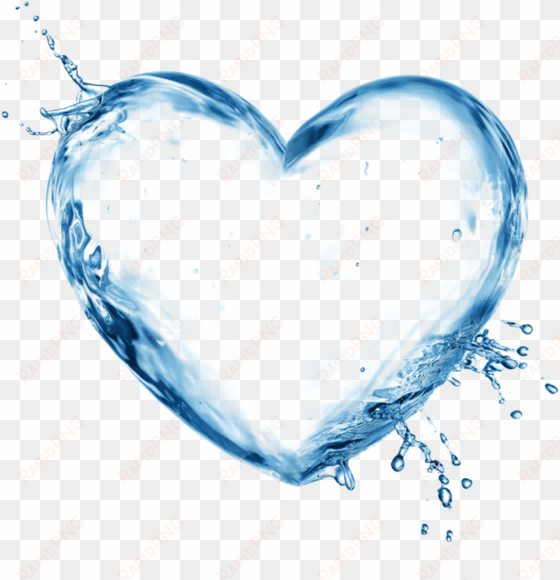 Free Icons Png - Water Heart Transparent Background transparent png image