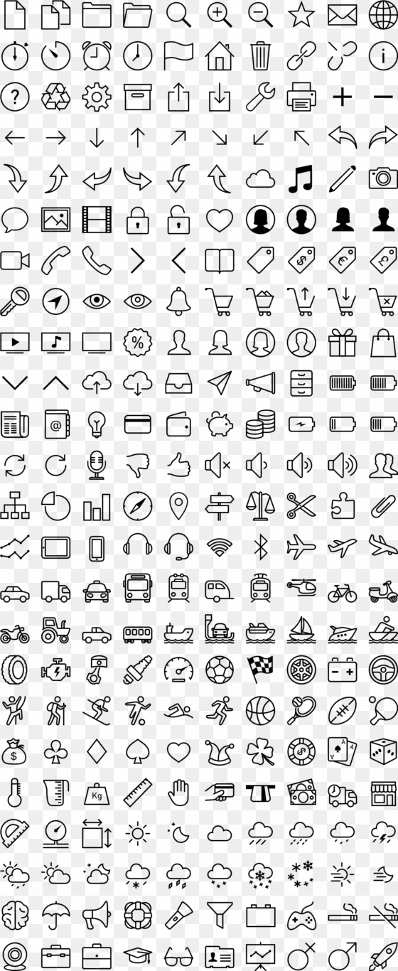 free ios 7 icons in vector by visualpharm - ios icons vector download