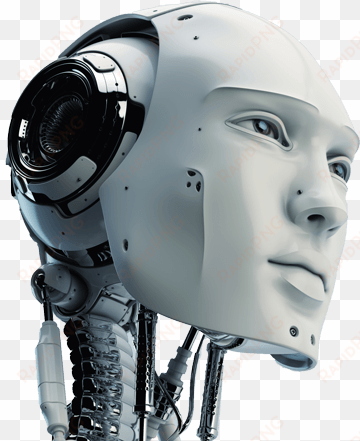 free library head transparent robot - robot head png