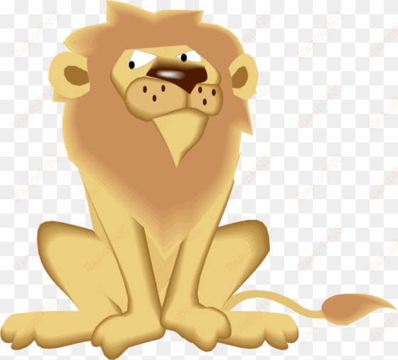 free lion clipart - behavior of the lion