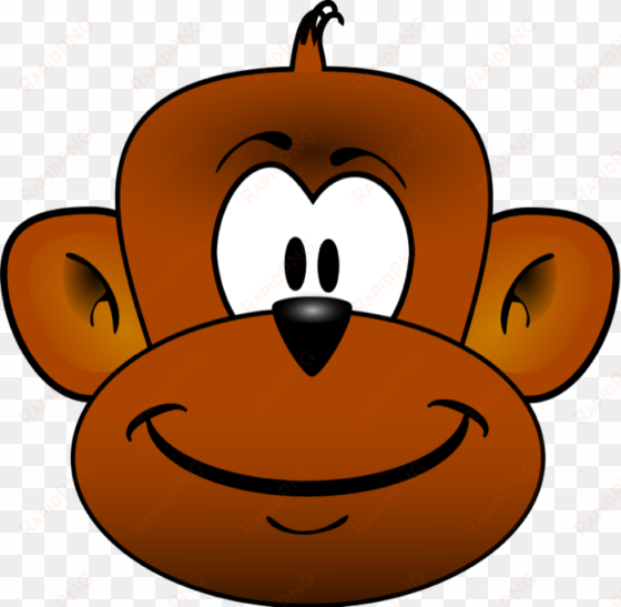 free monkey clipart - monkey head clip art