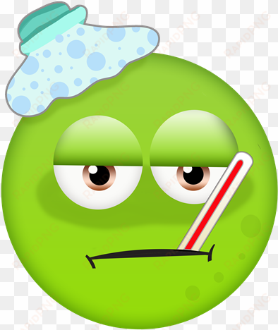 Free Original Emojis - Sick Emoji Clipart Png transparent png image