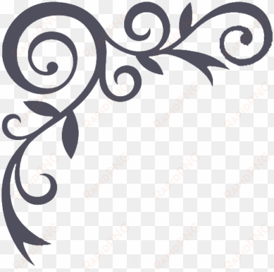 free ornate border vector png - vector graphics