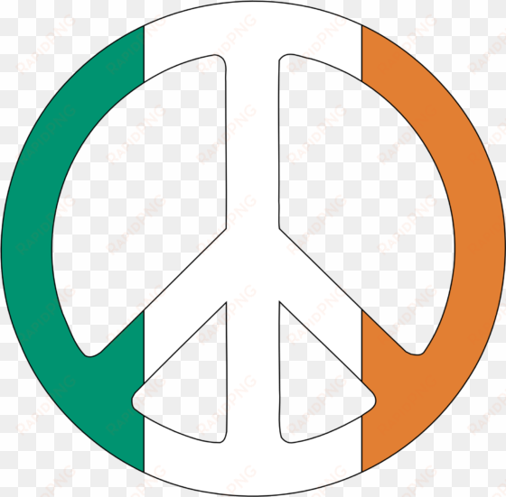 free peace sign clip art clipart to use resource - irish peace sign