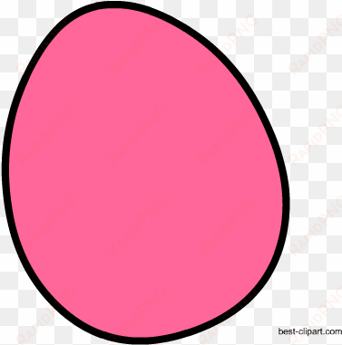 free pink easter egg clip art - hmti polindra