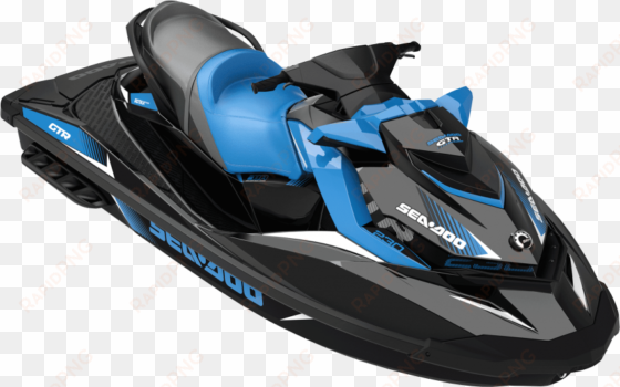 free png blue jet ski png images transparent - 2018 sea doo gtr 230