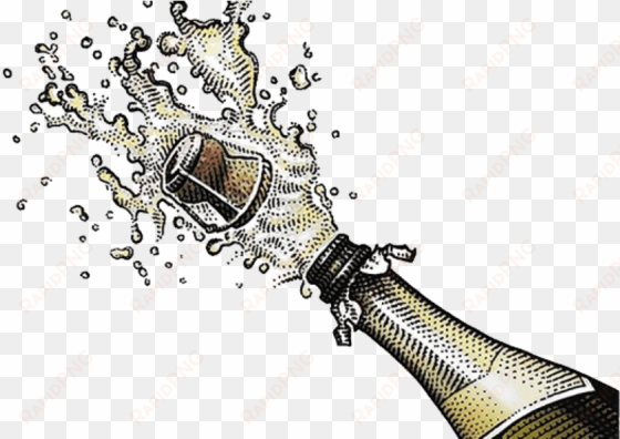 free png champagne popping png images transparent - champagne .png