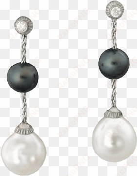 free png diamond earrings png images transparent - pearl earrings