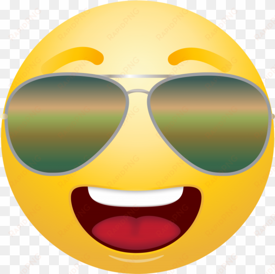 free png emoticon with sunglasses png images transparent - transparent background glasses emoji