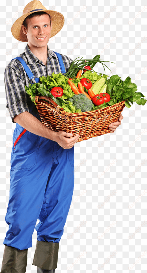 free png farmer png images transparent - farmer with vegetables png