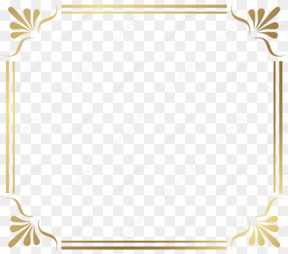 free png gold border frame png images transparent - gold border free png