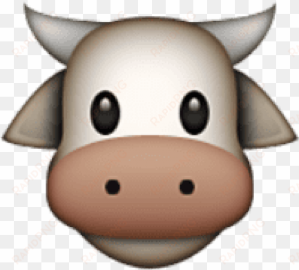 free png ios emoji cow face png images transparent - emoji de vaca png