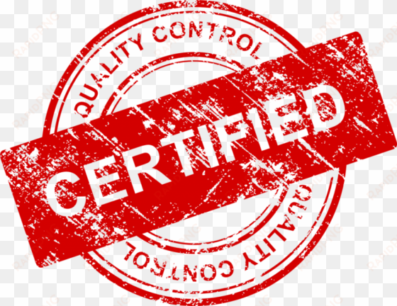 free png quality control certified stamp png images - graphic design