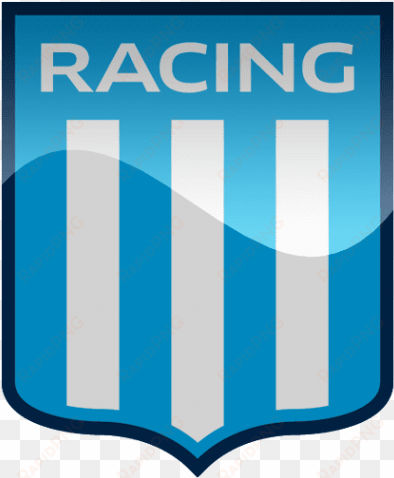free png racing club football logo png beda png images - logo racing club dream league soccer