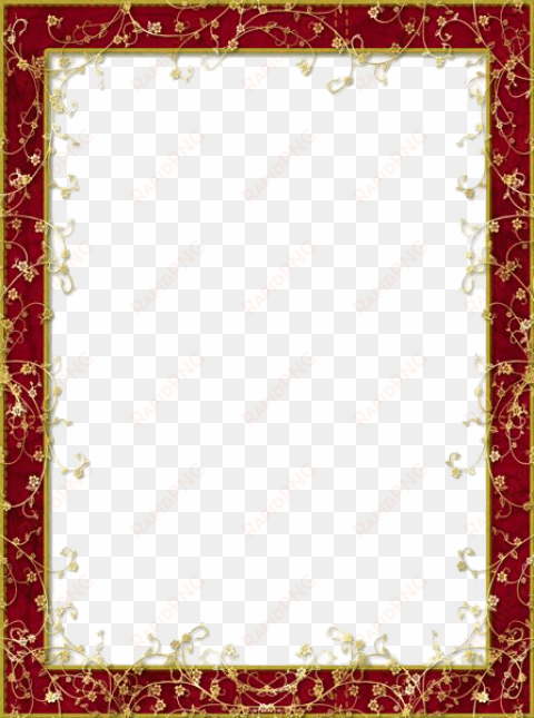 free png red flower frame png images transparent - frames png