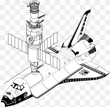 free png space shuttle clipart png images transparent - soyuz spacecraft transparent background