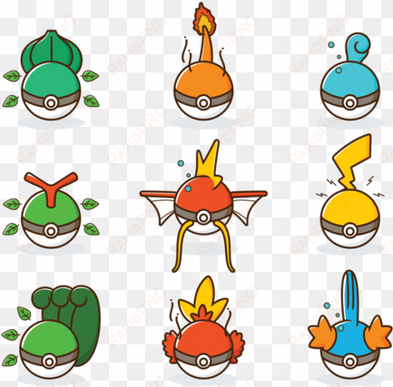 free pokemon vector - vector de pokemon