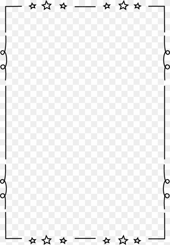 free printable clip art borders for teachers - clipart simple black and white border