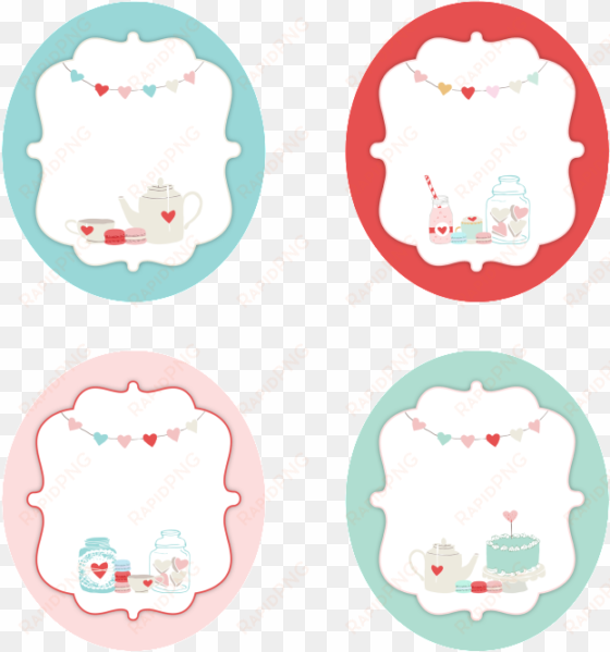 free printable cute tags - free printable tea party tags