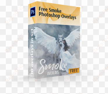 free smoke overlay photoshop cover box - adobe photoshop