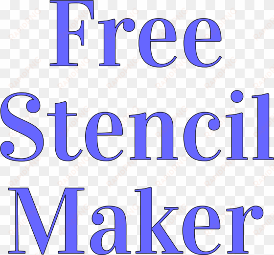 "free stencil maker" stencil - online stencil maker