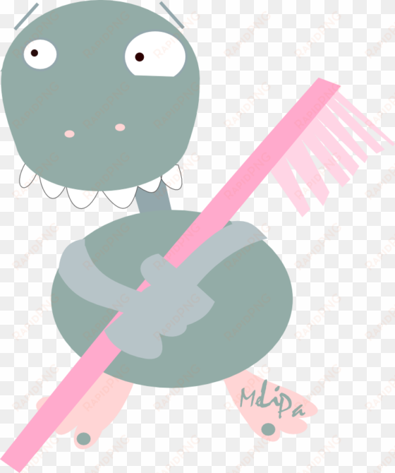 free toothbrush monster png - public toilet