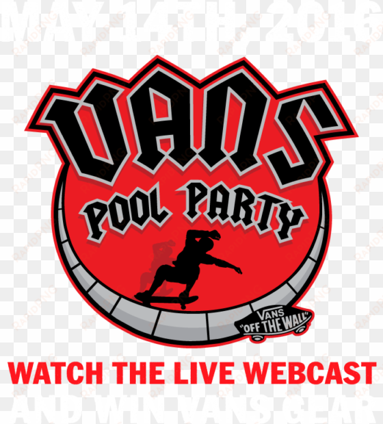 free vans logo png - vans pool party 2018