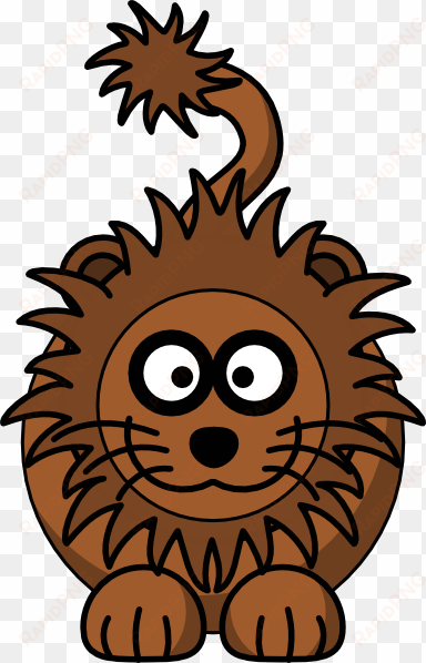 free vector cartoon lion clip art - cartoon lion clipart