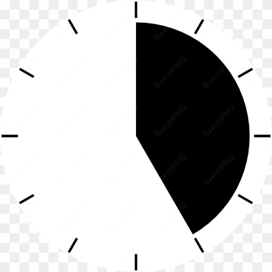 Free Vector Clock Periods Clip Art - Clock 3 Minutes Vector transparent png image