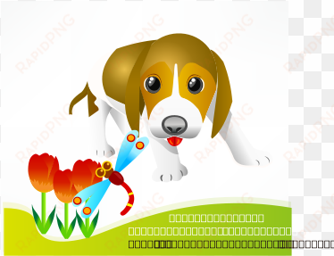 free vector dog clipart png