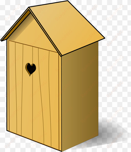 free vector lowtec house clip art - tool shed clipart