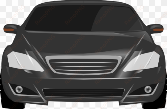 free vector mercedes s klasse clip art - car front vector png