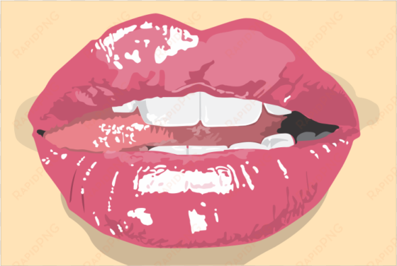 free vector sexy mouth - tongue sticking out sexy