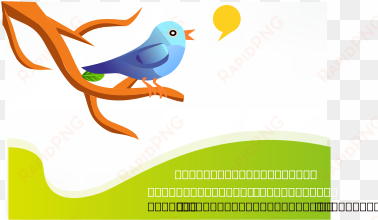free vector tweeting bird png images
