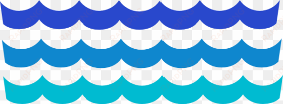 free wave pattern clip art at clker com - transparent water clip art