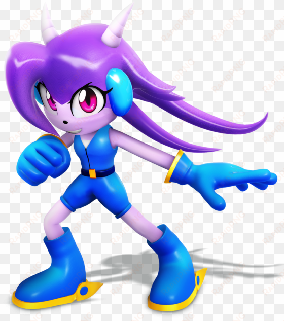 freedom planet runbow purple cartoon vertebrate fictional - freedom planet