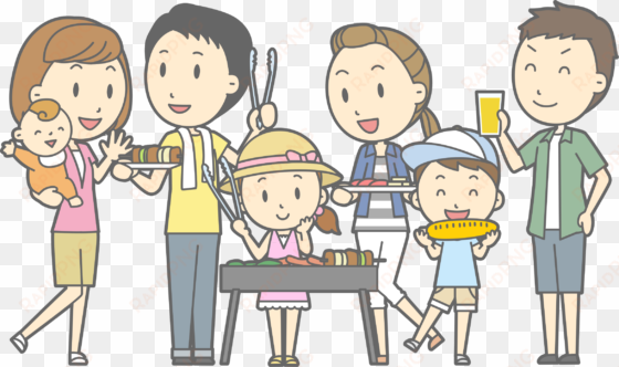 freeuse download bbq image group barbecue - family bbq clipart