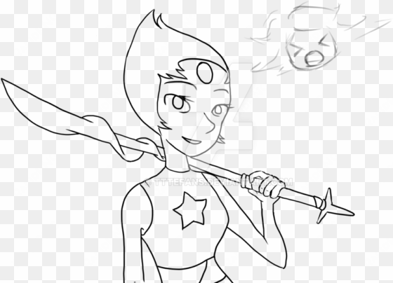 freeuse library pearl lineart wip by tttefans on deviantart - coloring book